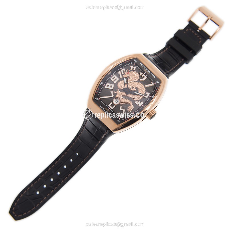 Franck Muller V 45 SC DT DRAGON KING (5N.NR) VANGUARD Automatic 18kt Rose Gold