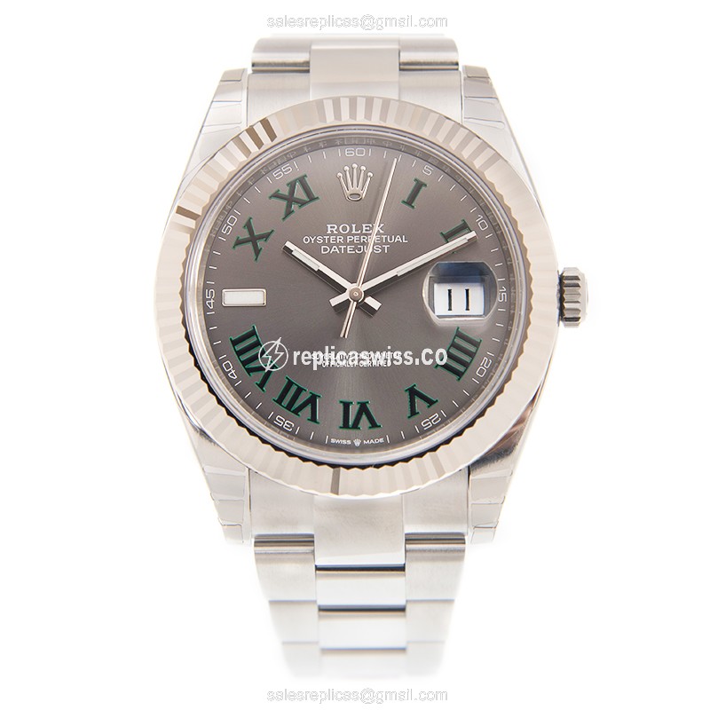 Rolex 126334-0021 DATEJUST Automatic 18kt White Gold & Steel