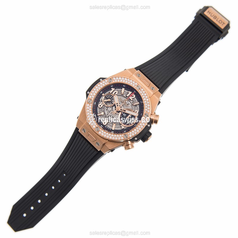 Hublot 411.OX.1180.RX.1104 BIG BANG Automatic 18kt Rose Gold & Diamonds