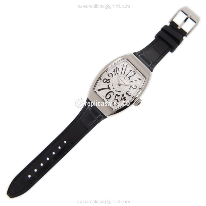 Franck Muller V 29 QZ (AC NR) VANGUARD Quartz Stainless Steel