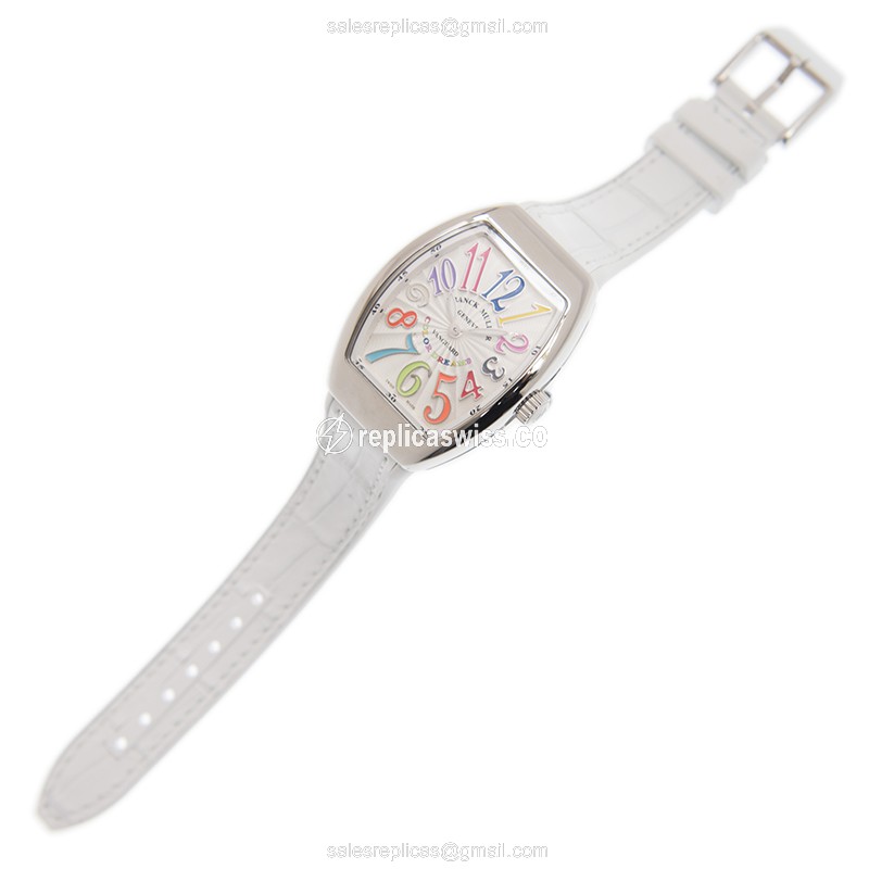 Franck Muller V 32 QZ COL DRM (AC.BC) VANGUARD Quartz Stainless Steel