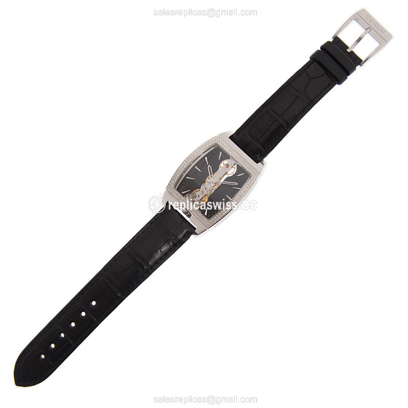 Corum 113.151.69/0001 FN01 BRIDGE Manual Wind 18kt White Gold & Diamond