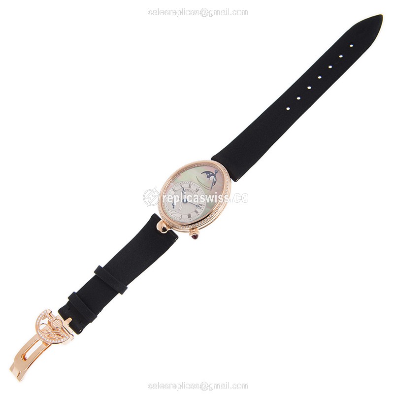 Breguet 8908BR/5T/864/D00D REINE DE NAPLES Automatic 18kt Rose Gold & Diamonds