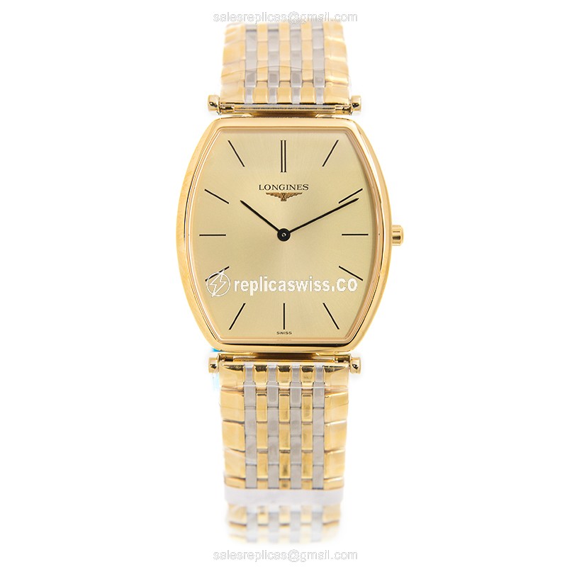 Longines L4.705.2.32.7 LA GRANDE Quartz 18kt Gold & Steel