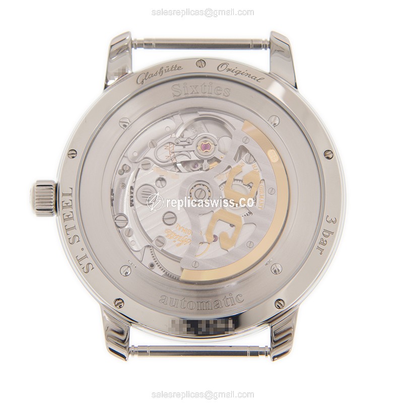 Glashutte 2-39-47-04-02-04 VINTAGE Automatic Steel