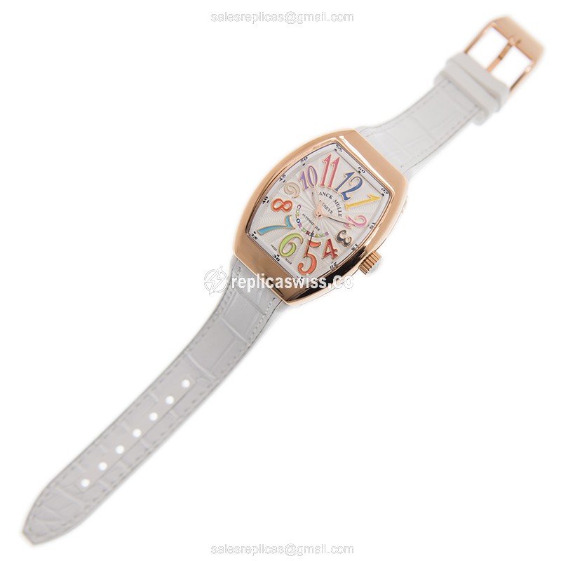 Franck Muller V 32 SC AT FO COL DRM (5N.BC) VANGUARD Automatic 18kt Rose Gold