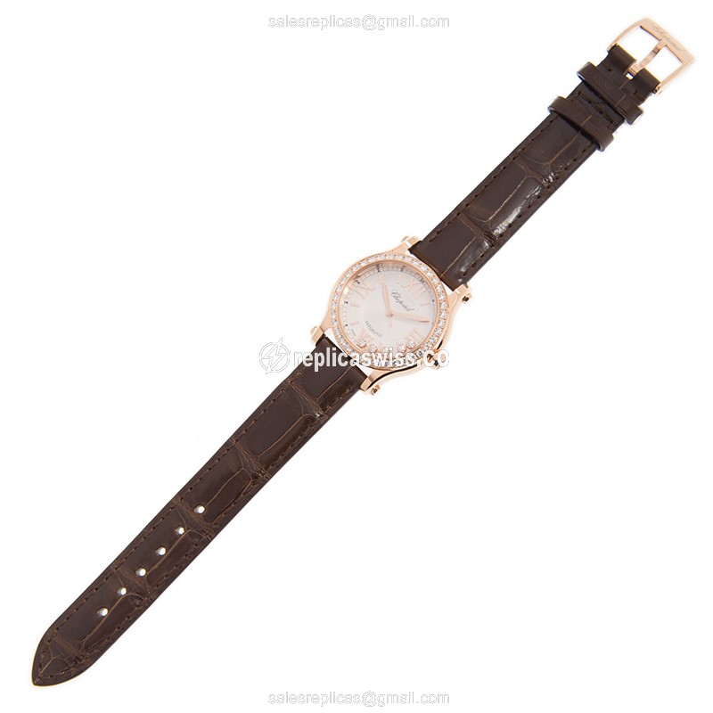 Chopard 274893-5012 Automatic 18kt Rose Gold & Diamonds