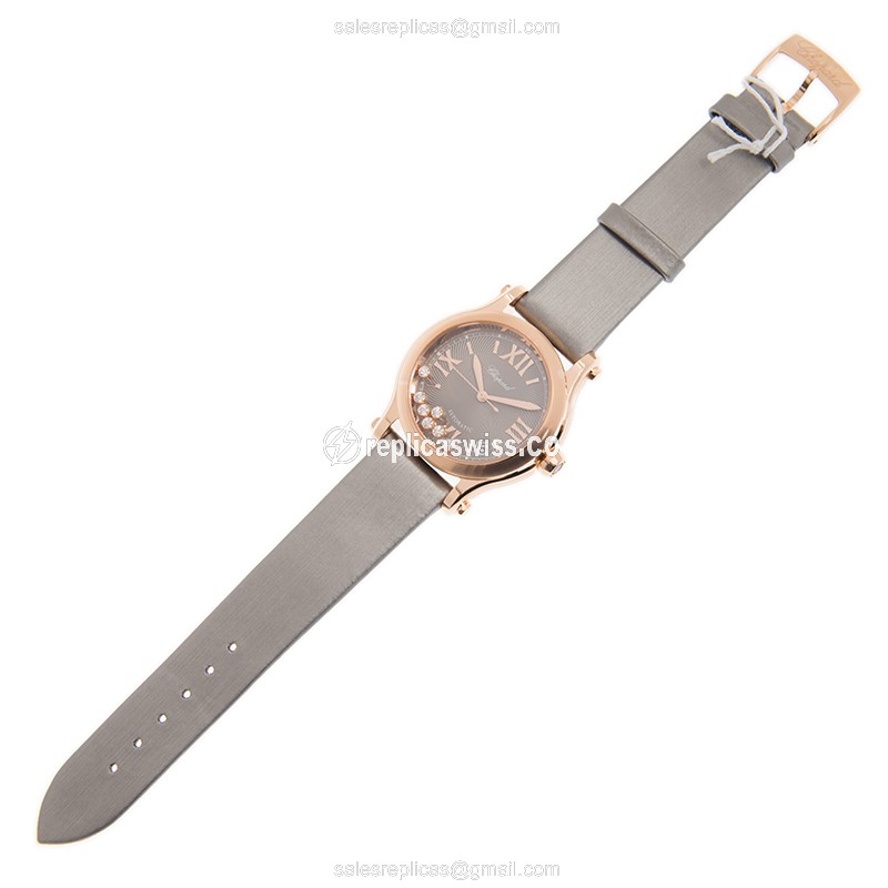 Chopard 274808-5012 HAPPY SPORT Automatic 18kt Rose Gold
