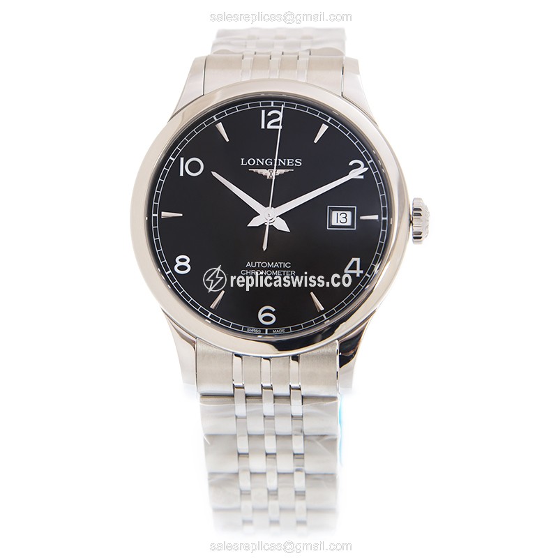 Longines L2.821.4.56.6 RECORD Automatic Stainless Steel