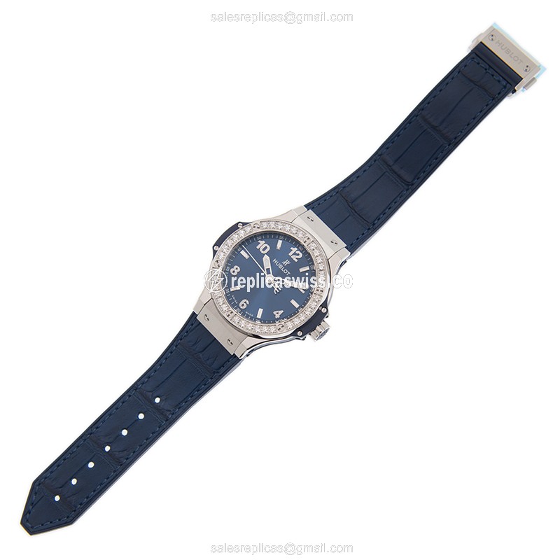 Hublot 361.SX.7170.LR.1204 BIG BANG Quartz Stainless Steel & Diamonds