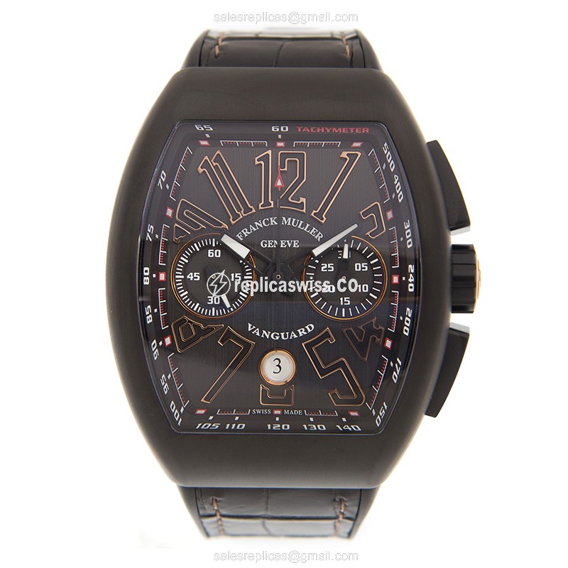 Franck Muller V 45 CC DT TT NR BR(5N) VANGUARD Automatic Stainless Steel