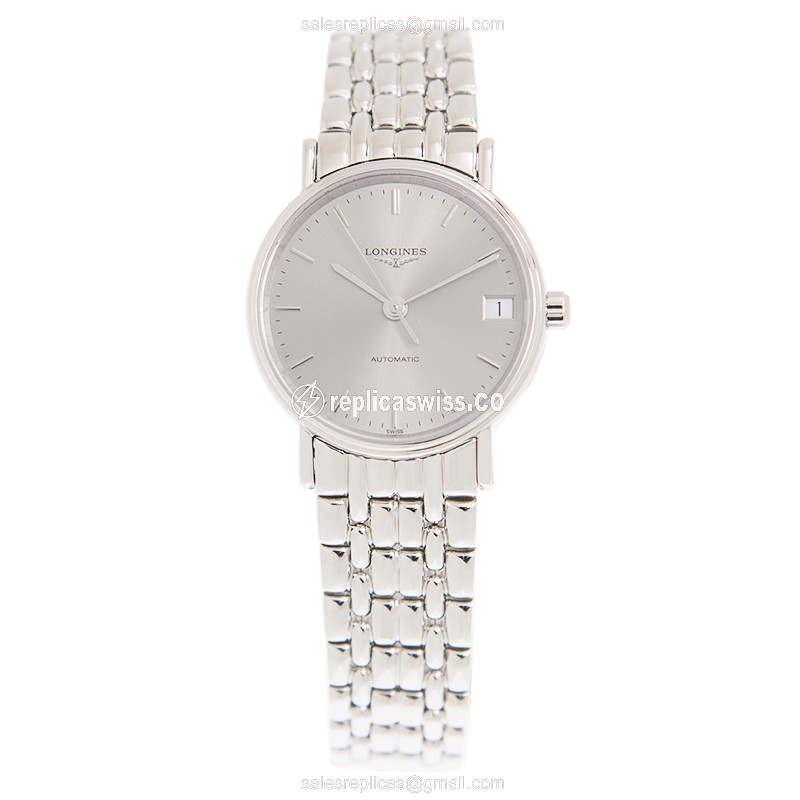 Longines L4.322.4.72.6 PRESENCE Automatic Stainless Steel