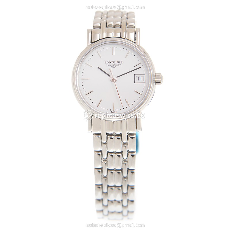 Longines L4.319.4.12.6 PRESENCE Quartz Stainless Steel