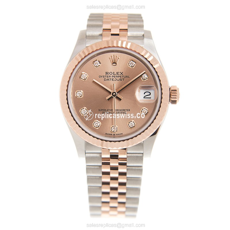 Rolex 278271-0024 DATEJUST Automatic 18kt Rose Gold & Steel