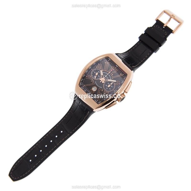 Franck Muller V 45 CC DT (5N.NR) VANGUARD Automatic 18kt Rose Gold