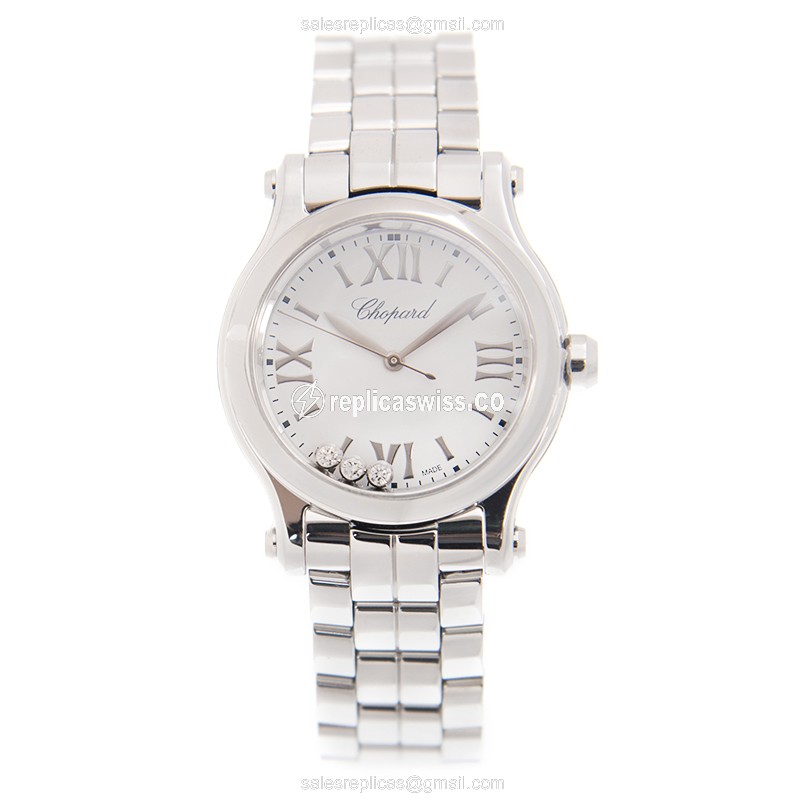 Chopard 278590-3002 HAPPY SPORT Quartz Stainless Steel