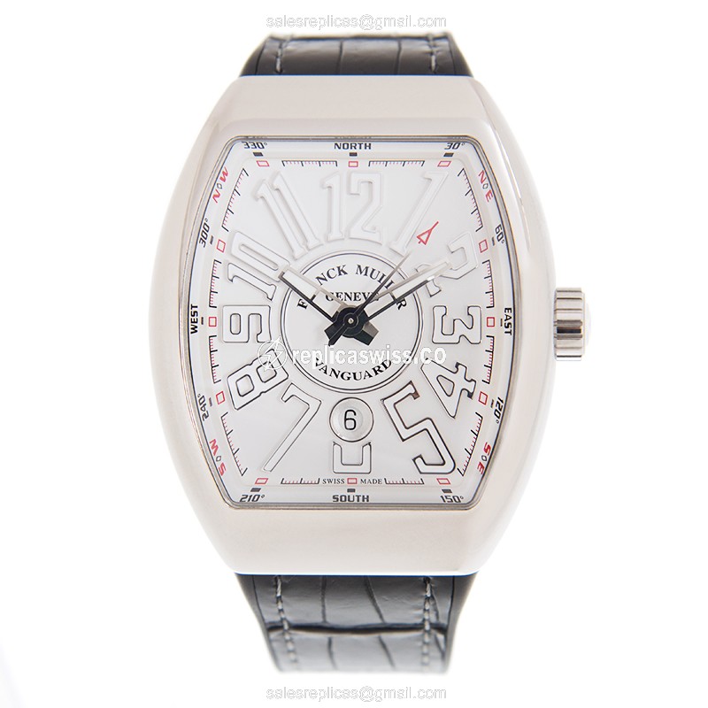 Franck Muller V 45 SC DT AC.BC VANGUARD Automatic Stainless Steel