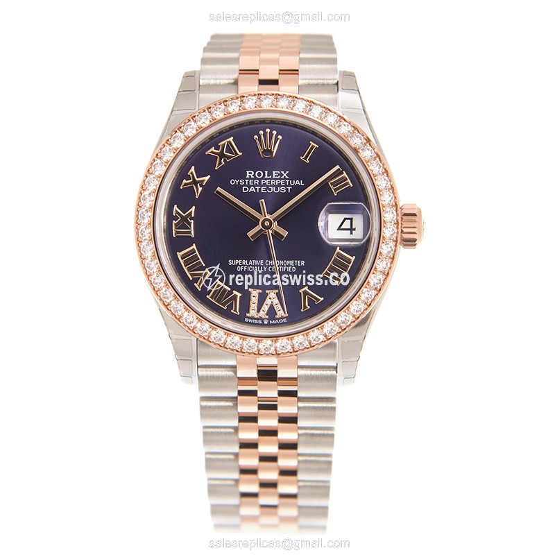 Rolex 278381RBR-0020 LADY DATEJUST Automatic 18kt Rose Magic & Diamond