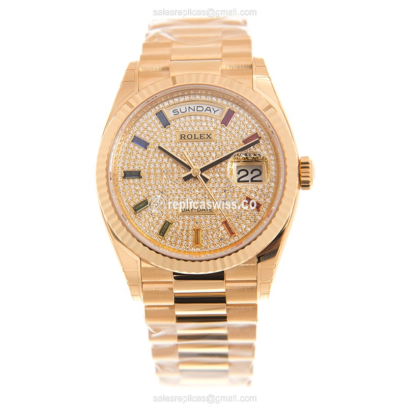 Rolex 128238-0051 DAY-DATE Automatic 18kt Yellow Gold