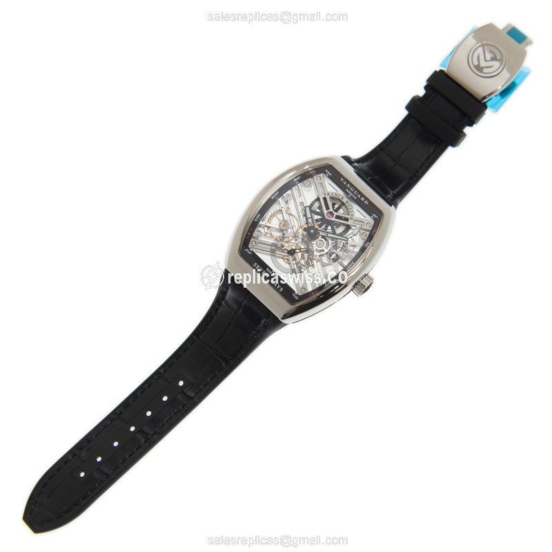 Franck Muller V 41 S6 SQT (AC.NR) VANGUARD Manual Wind Stainless Steel