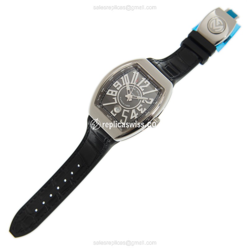 Franck Muller V 41 SC DT (AC.TT) VANGUARD Automatic Stainless Steel