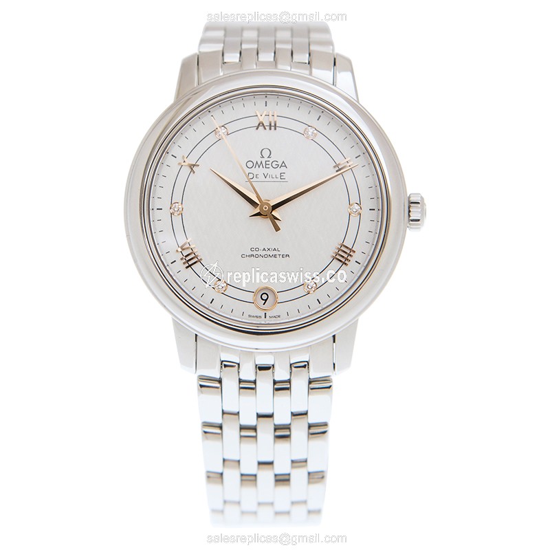 Omega 424.10.33.20.52.001 DE VILLE Automatic Stainless Steel