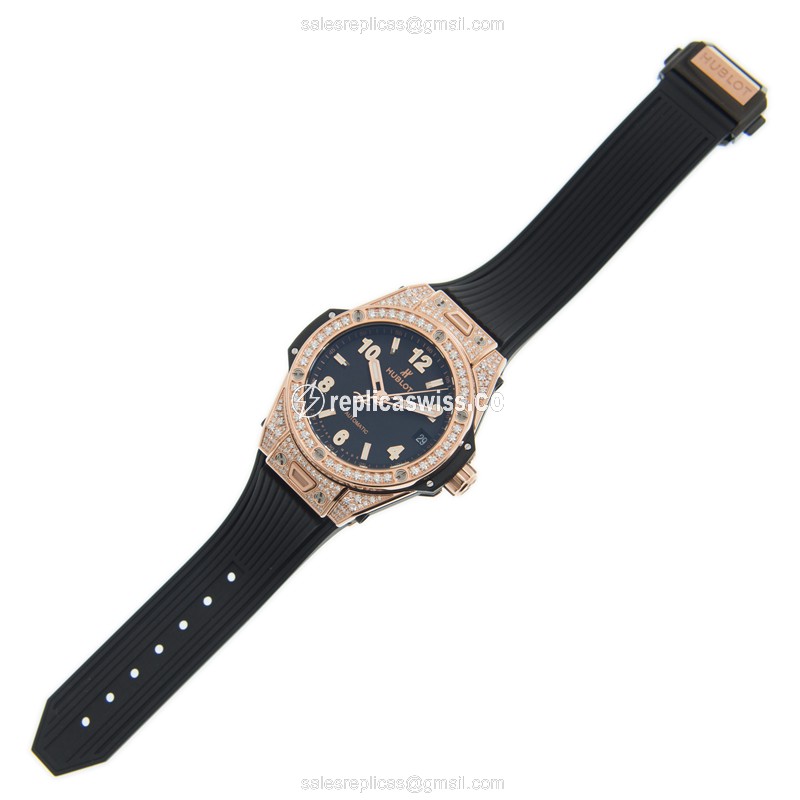 Hublot 465.OX.1180.RX.1604 BIG BANG Automatic 18kt Rose Gold & Diamonds