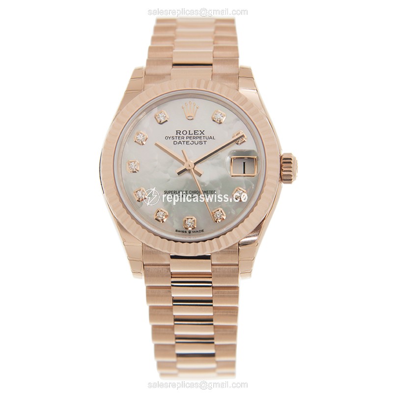 Rolex 278275-0009 DATEJUST Automatic 18kt Rose Gold