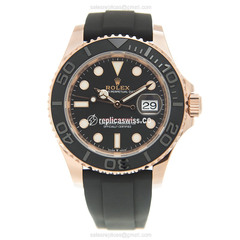 Rolex 126655-0002 YACHT MASTER Automatic 18kt Rose Gold