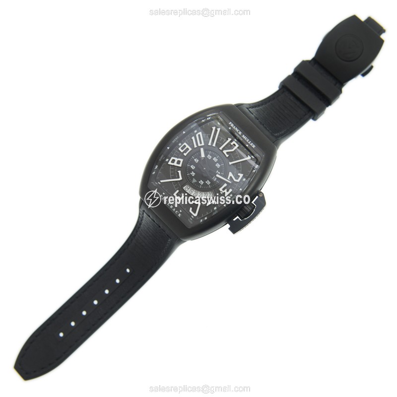 Franck Muller V 45 SC DT LCK (TT.NR.MC.NR) VANGUARD Automatic Stainless Steel