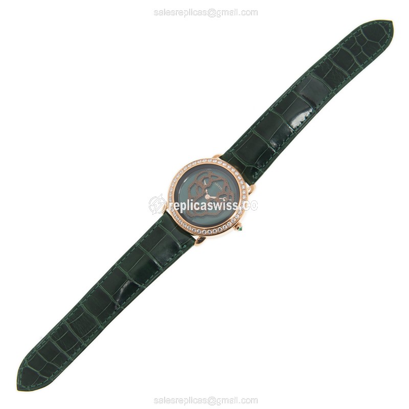 Cartier HPI01261 PANTHeRE DE CARTIER Manual Wind 18kt Rose Gold & Diamonds