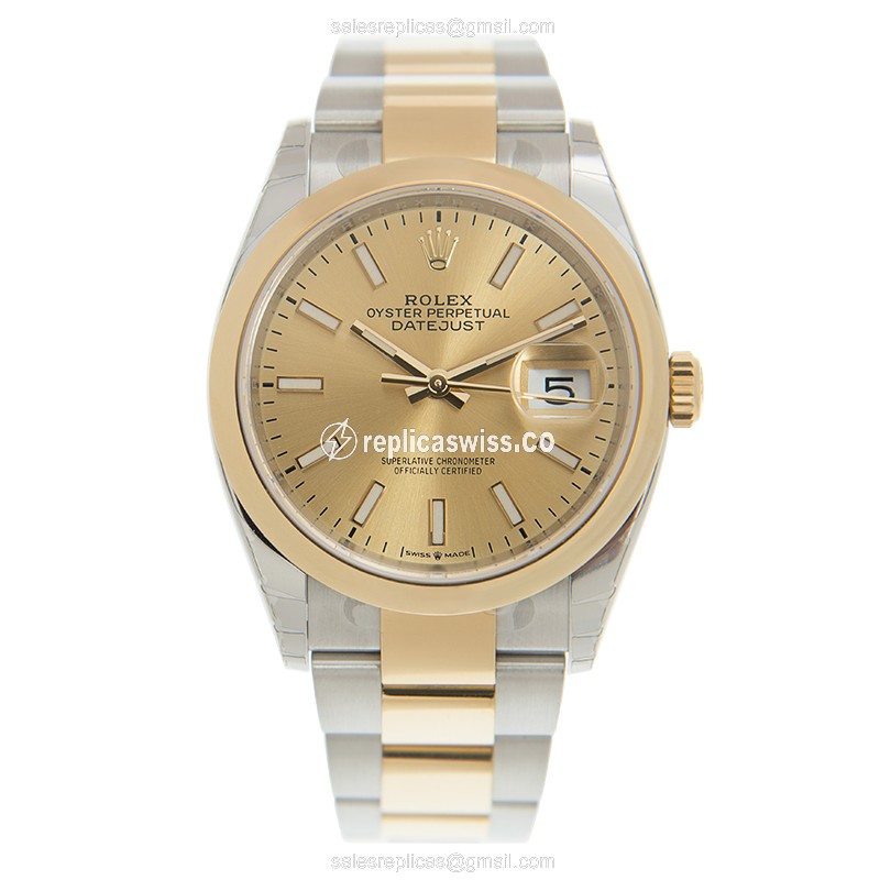 Rolex 126203-0016 DATEJUST Automatic 18kt Gold & Steel
