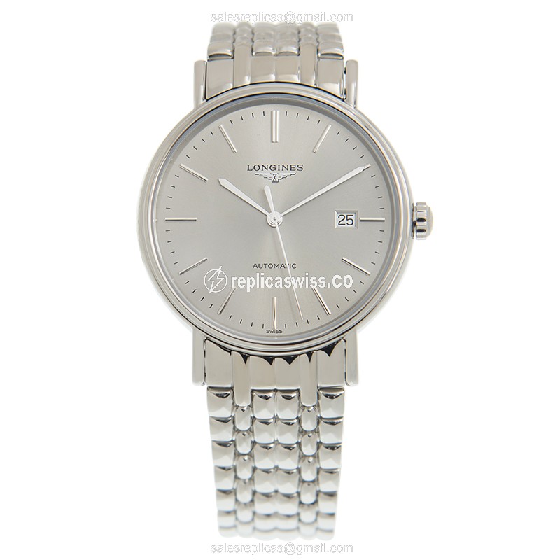 Longines L4.922.4.72.6 PRESENCE Automatic Stainless Steel