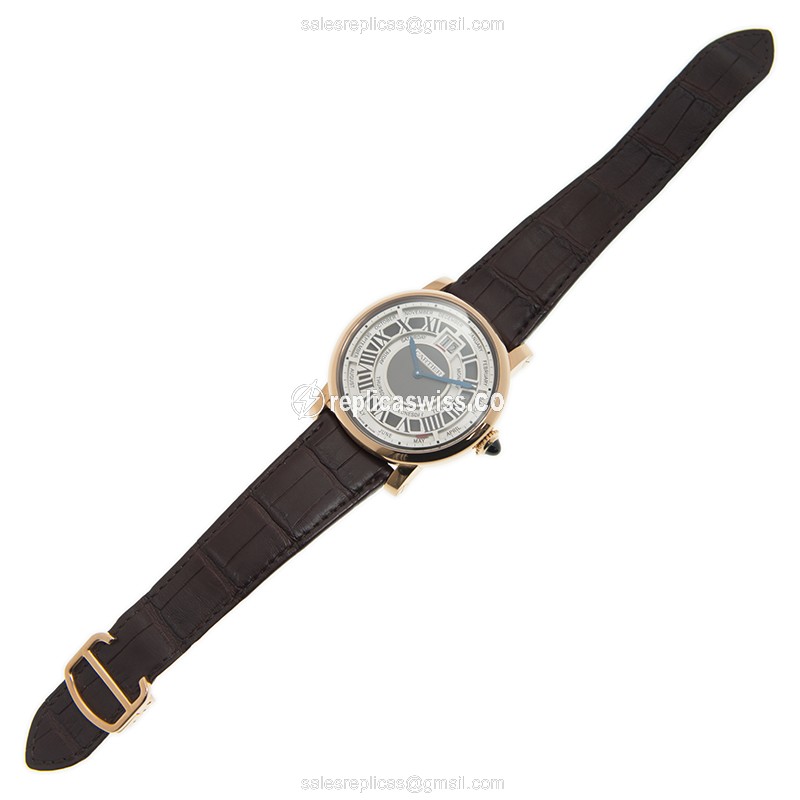 Cartier W1580001 ROTONDE DE CARTIER Automatic 18kt Rose Gold