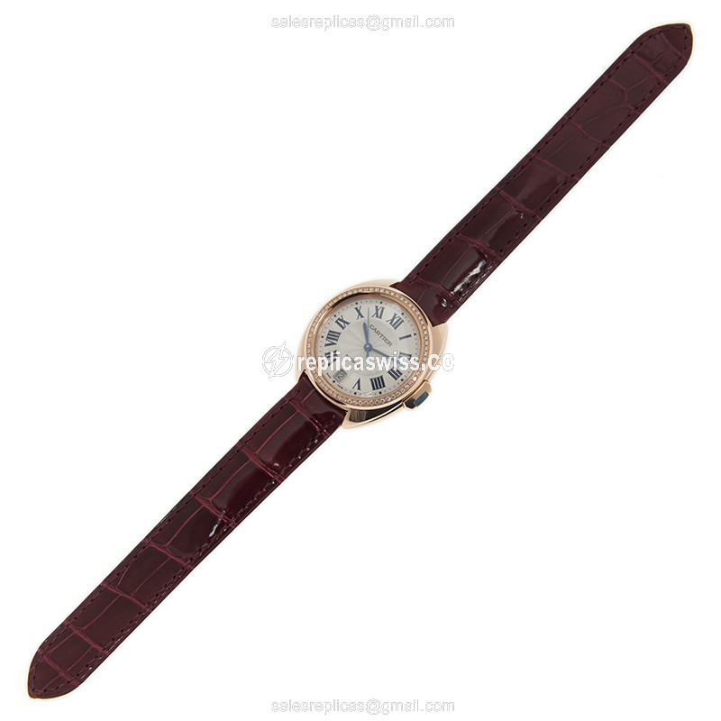 Cartier WJCL0048 CLe DE CARTIER Automatic 18kt Rose Gold & Diamonds