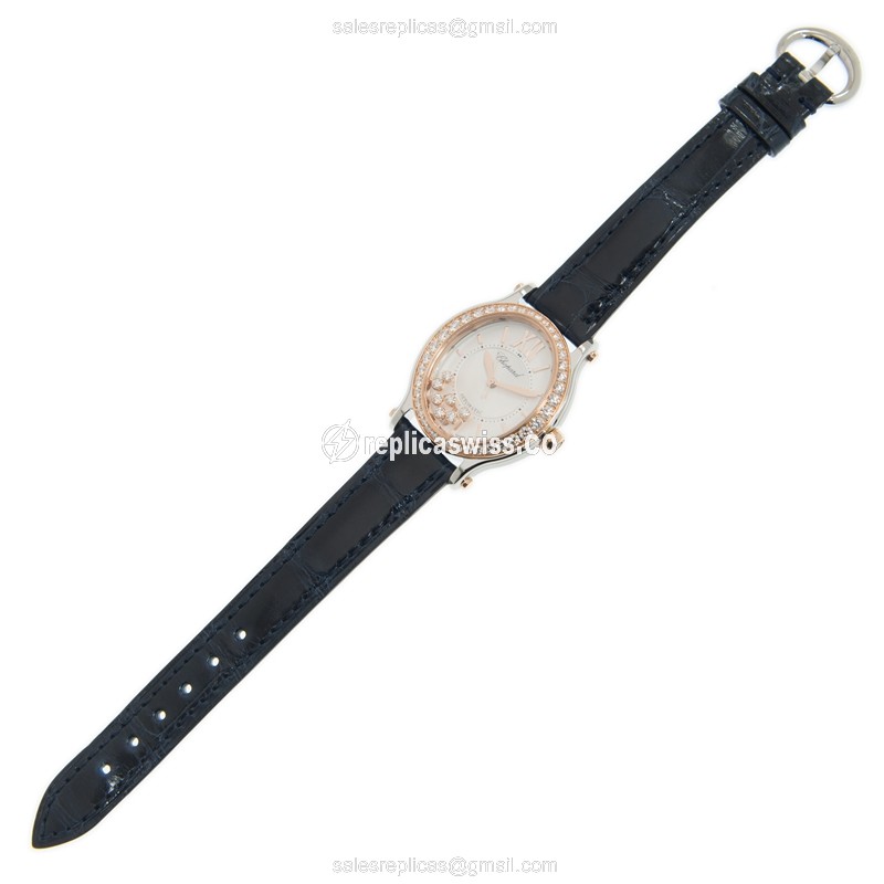 Chopard 278602-6003 HAPPY SPORT Automatic 18kt Rose Magic & Diamond