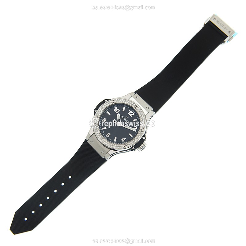 Hublot 361.SX.1270.RX.1104 BIG BANG Quartz Stainless Steel & Diamonds