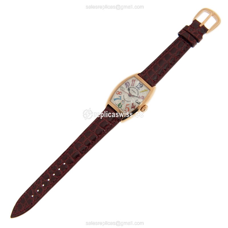 Franck Muller 1750 SC AT DT FO COL DRM (5N) CINTREE CURVEX Automatic 18kt Rose Gold
