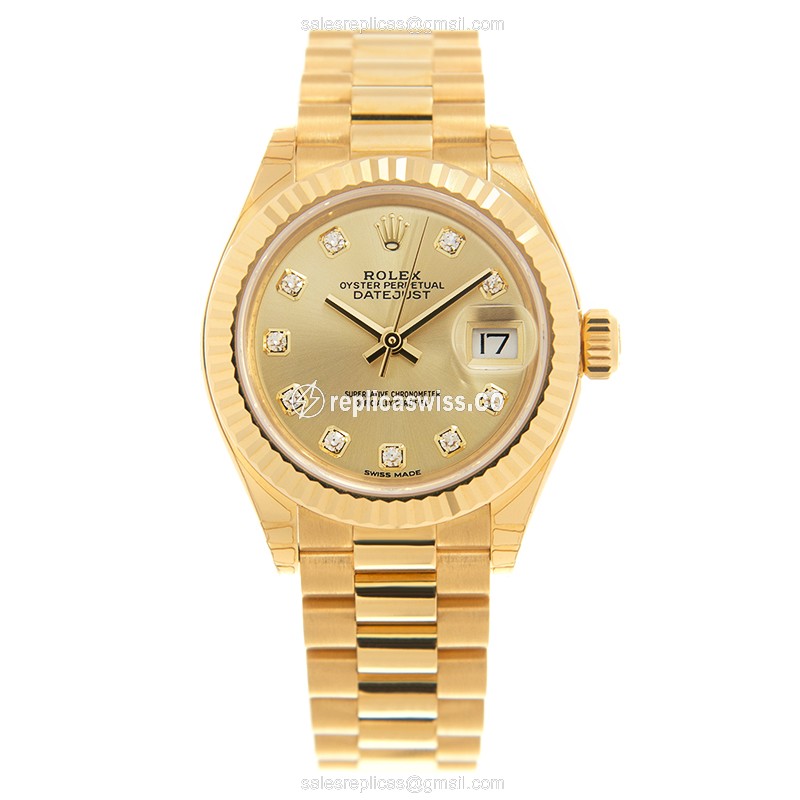 Rolex 279178-0017 LADY DATEJUST Automatic 18kt Yellow Gold