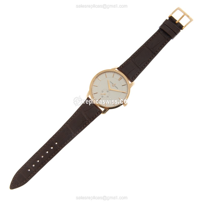 Ulysse Nardin 8206-198-2/31 CLASSIQUE Manual Wind 18kt Rose Gold