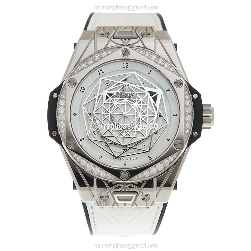 Hublot 465.SS.2027.VR.1204.MXM19 (LTD 200) BIG BANG Automatic Stainless Steel & Diamonds