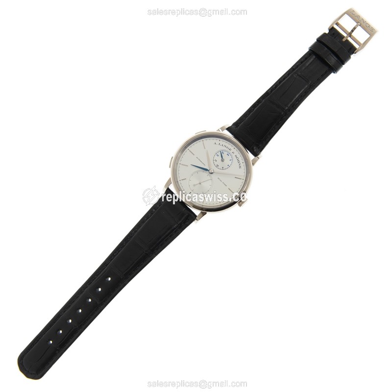A Lange & Sohne 385.026 SAXONIA Automatic 18kt White Gold