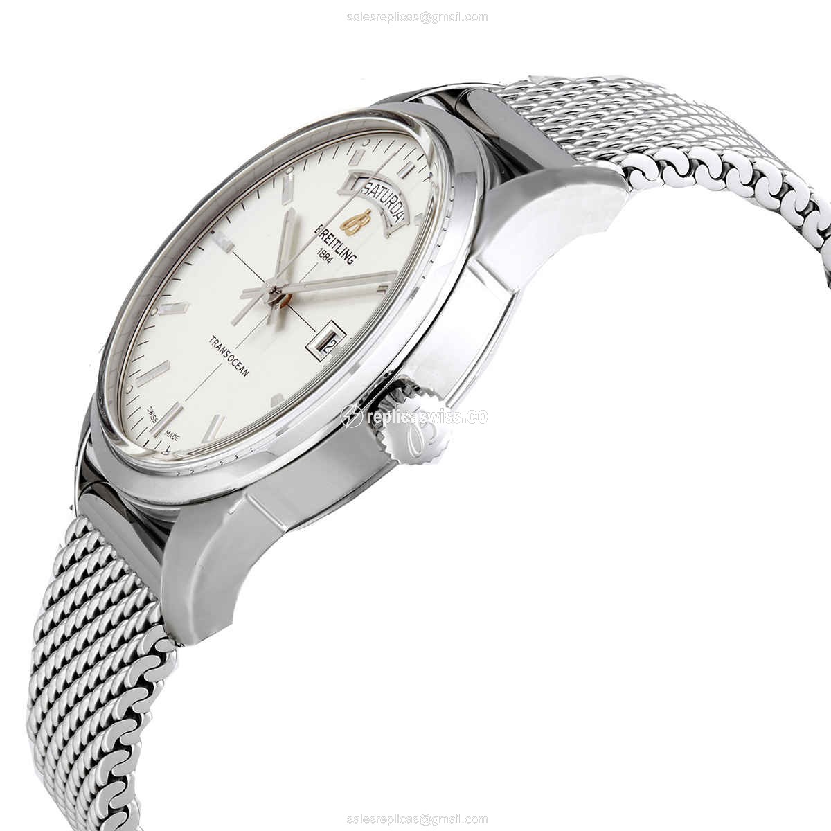 Breitling A45310121G1A1 TRANSOCEAN DAY & DATE Automatic Stainless Steel