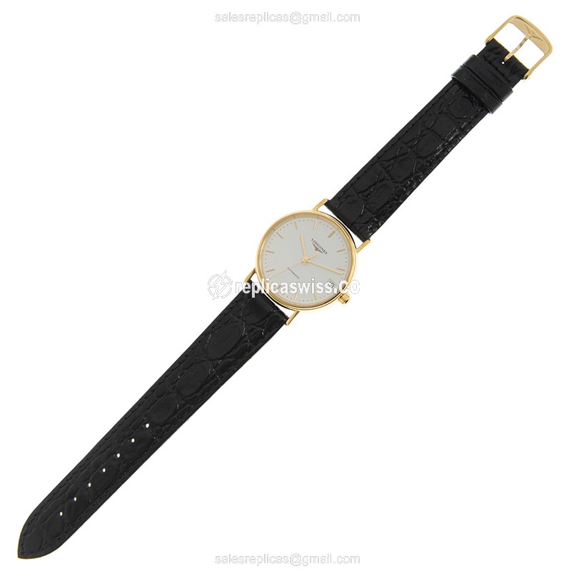 Longines L4.322.2.12.2 PRESENCE Automatic Gold-Plated & Stainless Steel