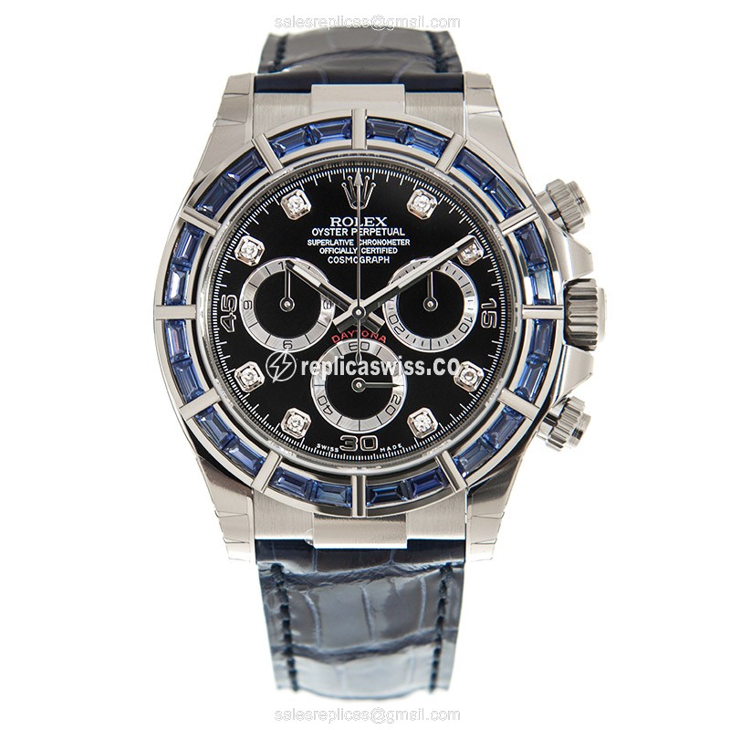 Rolex 116589SACI DAYTONA Automatic 18kt White Gold & Sapphire