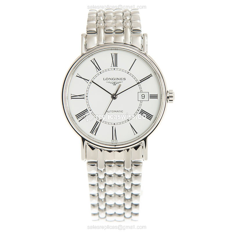 Longines L4.921.4.11.6 PRESENCE Automatic Stainless Steel