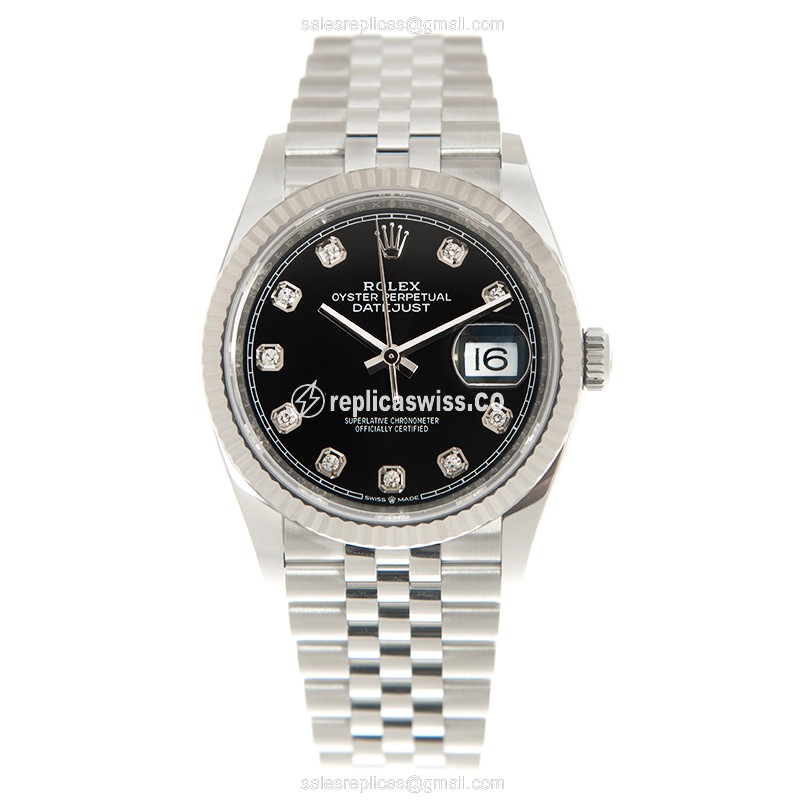 Rolex 126234-0027 DATEJUST Automatic 18kt White Gold & Steel