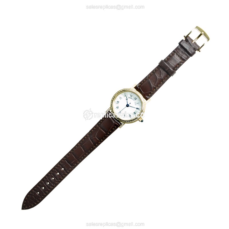 Breguet 8068BA/52/964/DD00 CLASSIC Automatic 18kt Gold & Diamond