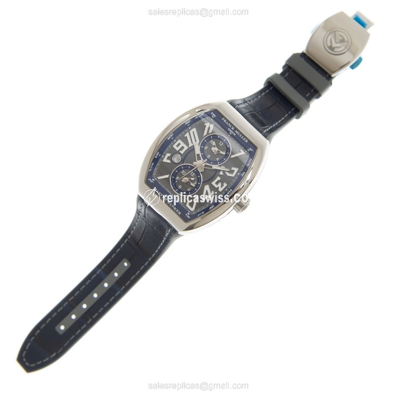 Franck Muller V 45 MB SC DT (AC.BU) VANGUARD Automatic Stainless Steel