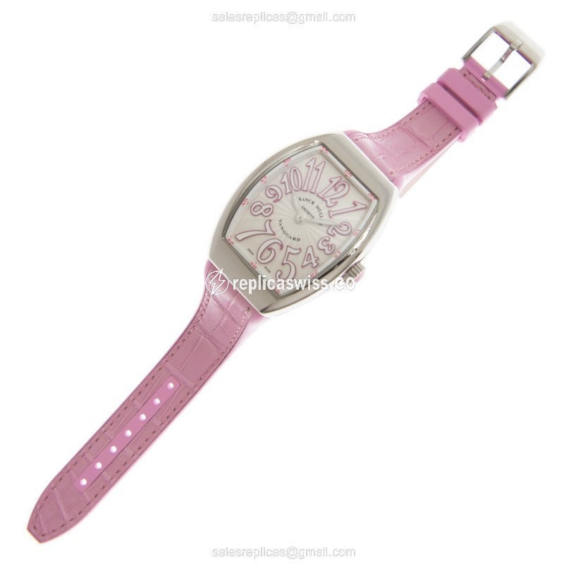 Franck Muller V 35 QZ (AC.RG) VANGUARD Quartz Stainless Steel
